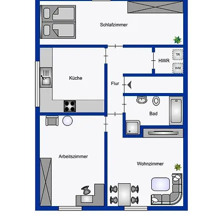 Ferienwohnung Schifferstra_e 10a Wyk auf Foehr